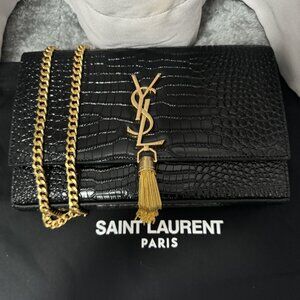 Yves Saint Laurent Black shoulder bag